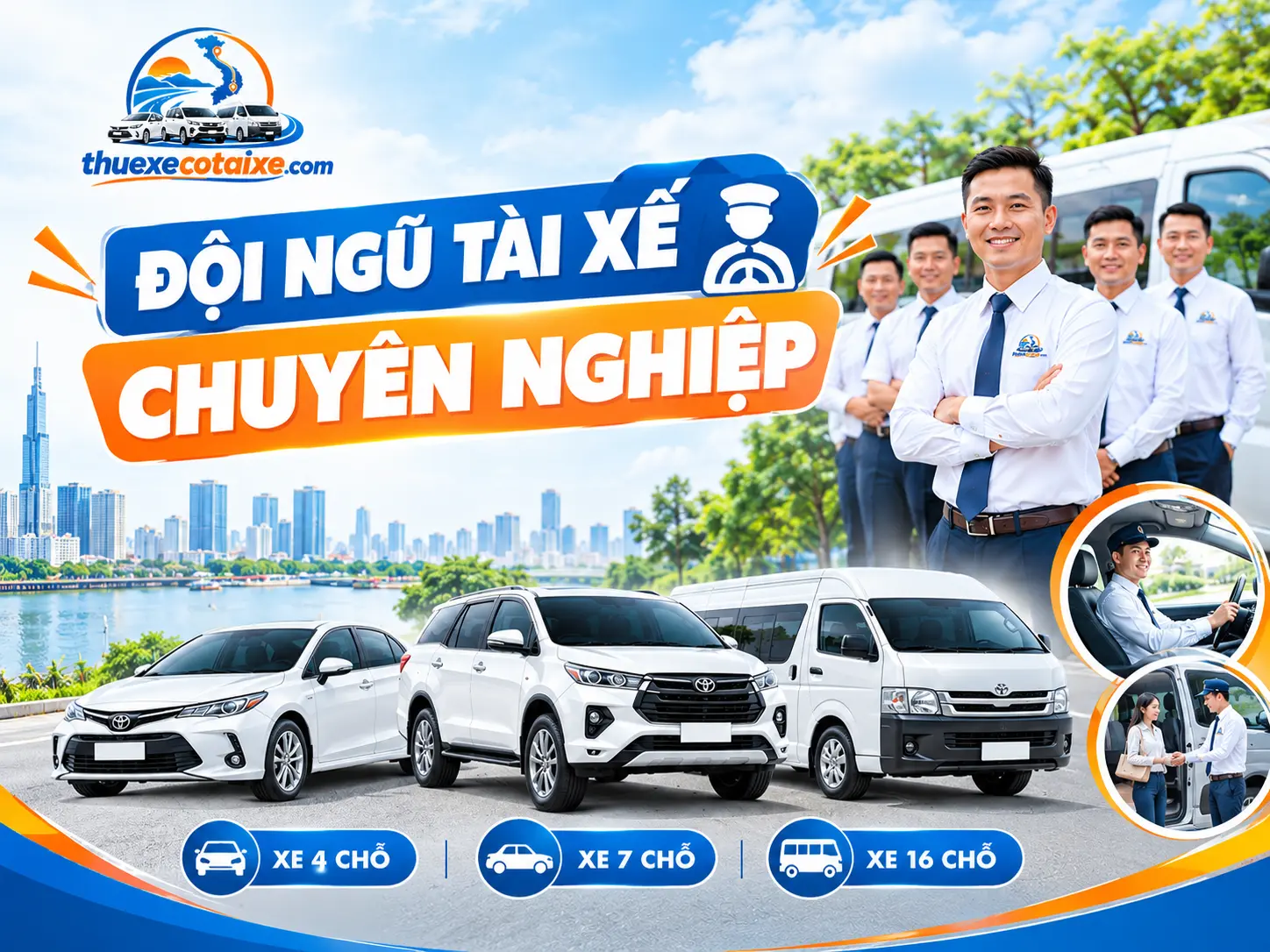Đội Ngũ Tài Xế Chuyên Nghiệp